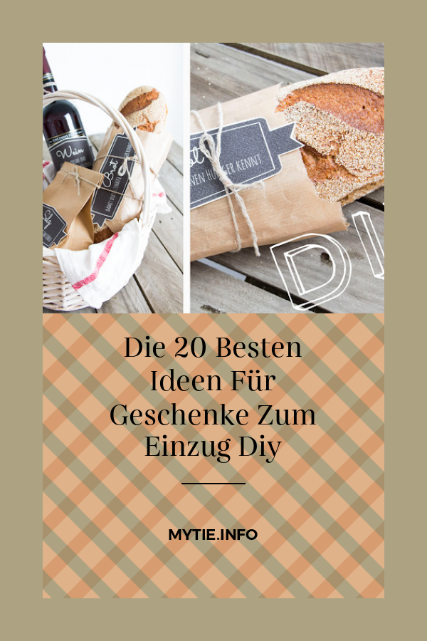 Die 20 Besten Ideen Für Geschenke Zum Einzug Diy